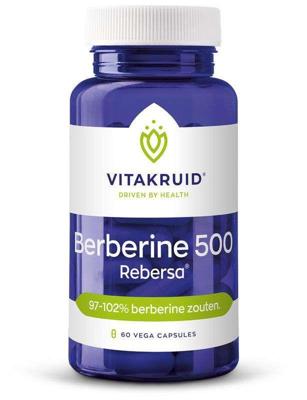 Vitakruid Berberine 500 Rebersa® 97-102% berberine zouten 60 Vitakruid Berberine 500 Rebersa® 97-102% berberine zouten 60