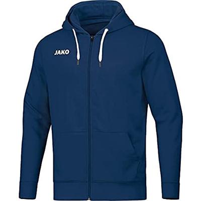JAKO 6865D Jas Met Kap Base Dames - Marine - 36