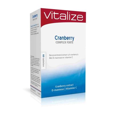 Vitalize Cranberry Complex Forte Tabletten 60st Vitalize Cranberry Complex Forte Tabletten 60st