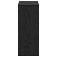 Boekenkast Zwart eiken 69.5 x 29 x 69.5 cm Bewerkt hout - thumbnail