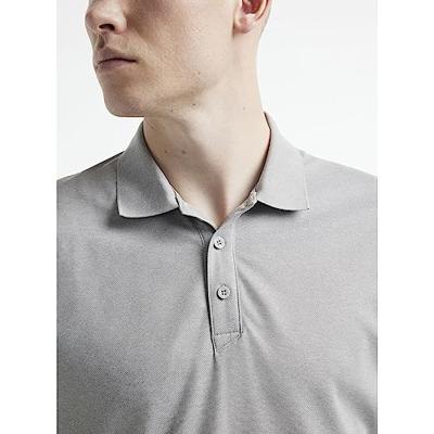 Craft 1909138 Core Unify Polo Shirt Men - Dk Grey Melange - XXL Craft 1909138 Core Unify Polo Shirt Men - Dk Grey Melange - XXL