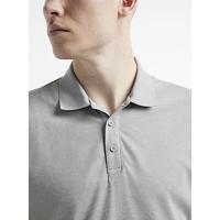 Craft Core Unify Polo Heren Dk Grey Melange XL - thumbnail