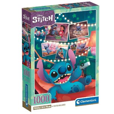 Clementoni legpuzzel disney stitch, 1000st. Clementoni legpuzzel disney stitch, 1000st.