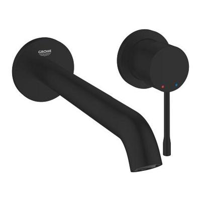 Grohe Essence L-Size 2-gats Wastafelmengkraan Matte Black