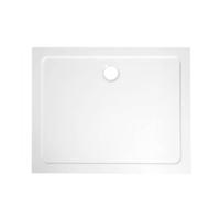 Douchebak Marmer Sapho Aqualine 120x90x3 cm Rechthoek Wit Sapho - thumbnail