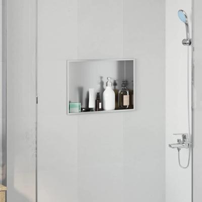 Douche Niche Zilver 45 x 30 x 9.5 cm Roestvrij staal