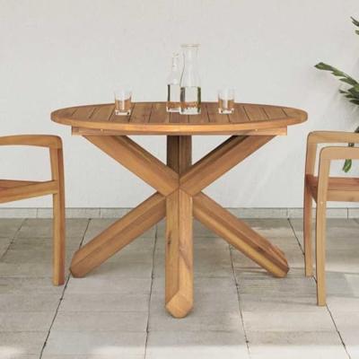 Tuintafel 109x74 cm massief teakhout Tuintafel 109x74 cm massief teakhout