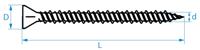 FERMAC. SCHROEF 833 3.9X35/500 - thumbnail