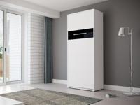 Opklapbed HOUDI 90x200 cm wit/zwart - thumbnail