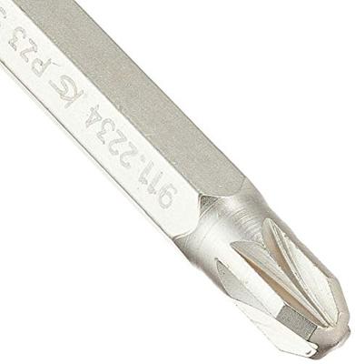 KS Tools 911.2235 9112235 Kruis-bit PZ 3 Vernikkeld E 6.3 5 stuk(s)