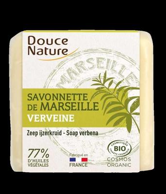 Douce Nature Zeep Marseille ijzerkruid/verbena bio 100 Gram