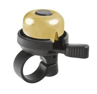 M-Wave fietsbel bella ding-dong ø33mm goud messing - thumbnail