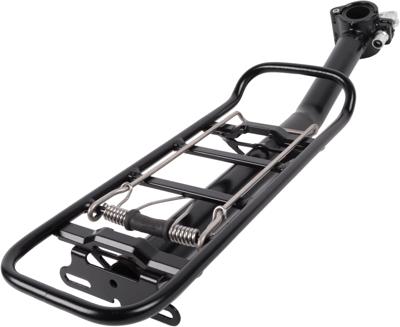 Atranvelo bagagedrager achter "tour 365 zadelpen avs". rear rack at.velo"tour 365 seatpost avs"alu