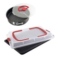 Bakplaat met deksel en springvorm - DR oeTKER - Bake and Go - 42 x 29 cm - thumbnail