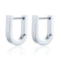 Heren Oorbellen LGT JWLS Geometric shape 1 - Zilver - thumbnail