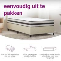 Binnenveringmatras middelhard 120x200 cm - thumbnail