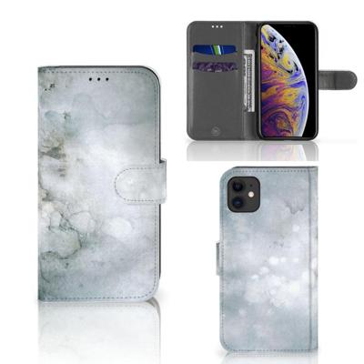 Hoesje Apple iPhone 11 Painting Grey