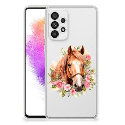 TPU Hoesje voor Samsung Galaxy A73 5G Paard TPU Hoesje voor Samsung Galaxy A73 5G Paard