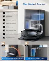 ECOVACS DEEBOT X9 PRO OMNI Robotstofzuiger - 16600Pa - Ultradun - BLAST-technologie - Direct zelfreinigend - thumbnail
