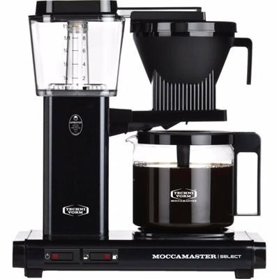 Moccamaster KBG SELECT Koffiefilter apparaat Zwart - thumbnail