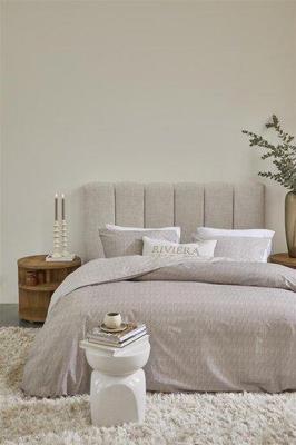 Rivièra Maison Riviera Maison Dekbedovertrek Twisted - Zand 240x200/220 cm