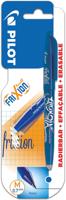 Rollerpen pilot frixion bl-fr7 m blister blauw - thumbnail