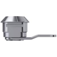 Basi 9000-1333 Hendelslot Zilver - thumbnail