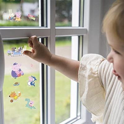 Bambolino Toys Peppa pig raamstickers - thumbnail