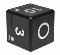 TFA Dostmann Timer Cube Timer Zwart Digitaal - thumbnail