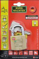 Burg Wächter 17601 Hangslot 40.00 mm Verschillend sluitend Messing Sleutelslot - thumbnail