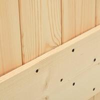 Deur 80x210 cm massief grenenhout - thumbnail
