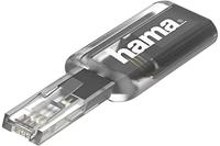 Hama Telefoon (analoog) Adapter 0 mm Zwart (transparant) - thumbnail