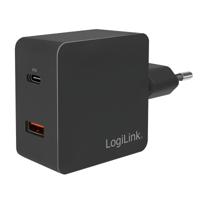 LogiLink PA0220 oplader voor mobiele apparatuur Binnen Zwart - thumbnail