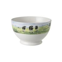 Wiebe van der Zee Kom Nieuwe Buren 13 cm Porselein/Wit - thumbnail