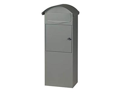 Vrijstaande brievenbus Berlin mat grijs