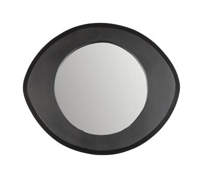 Dutchbone Spiegel 'Aren' Mangohout, 55 x 47cm