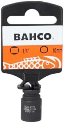 Bahco Slagdop 1/4" | magnetisch | zeskant | gefosfateerd | 13 mm - retailverpakking - SBK6701M-13 Bahco Slagdop 1/4" | magnetisch | zeskant | gefosfateerd | 13 mm - retailverpakking - SBK6701M-13