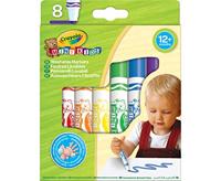 Crayola mini kids - viltstiften, 8st. - thumbnail