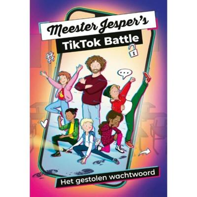 Boek Meester Jesper's Tiktok Battle Het Gestolen Wachtwood Boek Meester Jesper's Tiktok Battle Het Gestolen Wachtwood