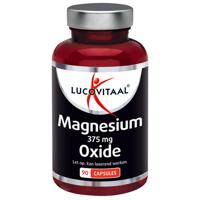 Lucovitaal Magnesium Oxide 375mg Capsules - thumbnail