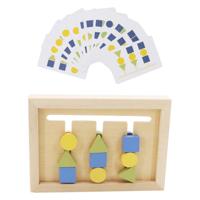 Lobbes Houten vormen en kleuren sorteer spel - thumbnail