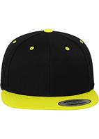 Flexfit FX6089MT Classic Snapback 2-Tone - Black/Neon Yellow - One Size - thumbnail