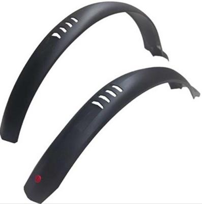 Hebie Spatbordset 20 0757 pvc insteek zwart