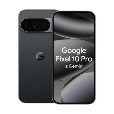 Google Pixel ​ 10 Pro 5G (202 ​​5) GEHN3 ​ 256 GB + 16 GB RAM, Dual-SIM (nano-SIM, eSIM), Android 1 ​ 6 Fabriek ontgrendeld ​ Smartphone (Obsidiaan)