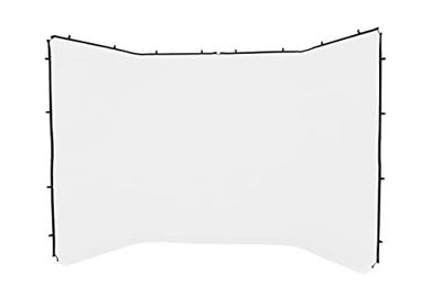 Manfrotto LL LB7627 Panoramic Background 400cm Cover white