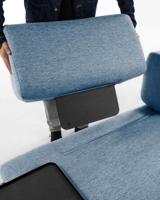 Kave Home 3-zits Bank 'Compo' 232cm, kleur Blauw - thumbnail