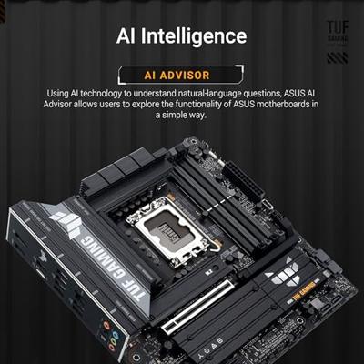 Moederbord - ASUS - TUF GAMING B860M-PLUS - Intel B860 LGA 1851 (Socket V1) micro ATX