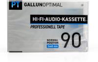 GallunOptimal audiocassettes 5 stuks 90 minuten PT90 - thumbnail