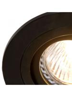 Steinhauer Zwarte inbouwspotRound - 7304ZW - thumbnail