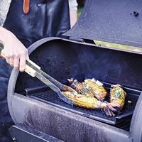 Black Steel BBQ grillplaat 44x32 cm - thumbnail